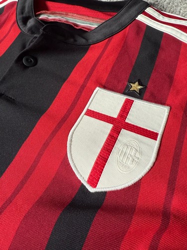 Adidas AC Milan 2014/2015 Home Kit - Talla L - Imagen 3 de 6