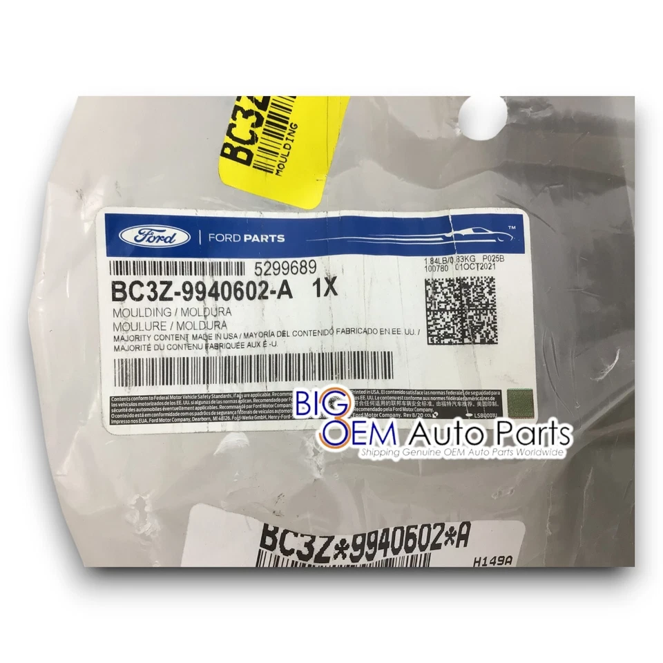 Ford Super Duty King Ranch 2011-2014 puerta trasera moldura tapa OEM 9940602 Foto 4 de 4