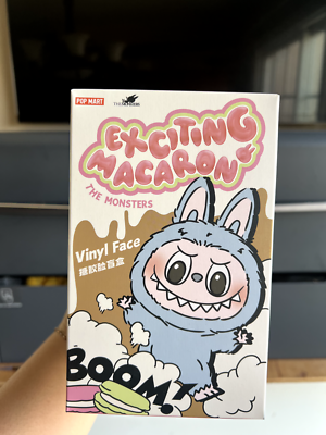 Popmart NEW Labubu 100% Authentic Monsters Exciting Macaron Single