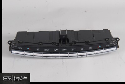 14-18 Mercedes W222 S600 S550 AC A/C Climate Control Switch Dual Zone OEM