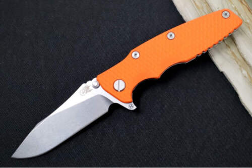 Rick Hinderer Knives Eklipse 3.5" - Hollow Ground Slicer Blade / CPM-S45VN Steel