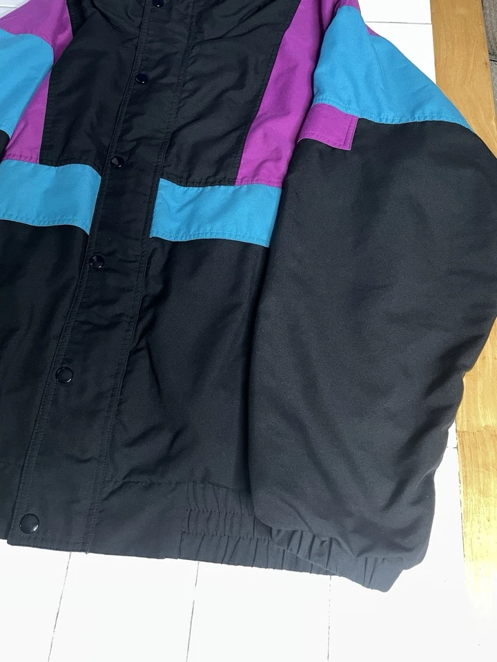 Vintage Etonic Golfwear Gore Tex Women’s XL Color Block Track Suit 90s - Image 4 of 4