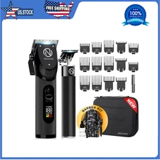 Professional Hair Clippers for Men, Professional Barber Clippers and Trimmer Set