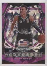 2020-21 Panini Prizm Draft Picks Crusade Purple Ice 147/149 RJ Hampton #93 4l3