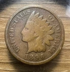 1896 Indian Head Cent - Actual Coin Shown - Free Shipping & Tracking INV#57