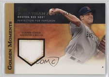 2012 Topps Golden Moments Relics Series 2 Jonathan Papelbon #GMR-JPA 1ln4