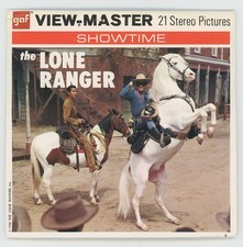 The Lone Ranger 1956 GAF View-Master Packet B-465 Exc. Cond