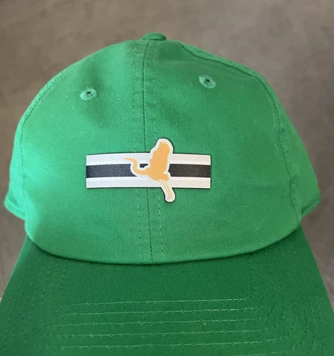 LEVEL WARE BRIAR'S CREEK SIZE O/S GOLF HAT/CAP (BARELY THERE) KELLY GREEN