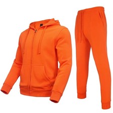 Tracksuit Mens, Casual Long Sleeve Full-Zip Running Sweatsuit Sets, Track Jac...