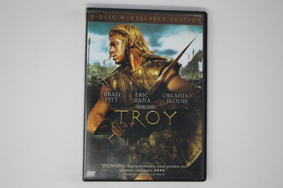 #ad Troy DVD Brad Pitt Eric Bana Orlando Bloom PAL $7.99