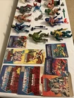 Lot of 20 Vintage He-Man MOTU Action Figures Vehicles Accessories Books