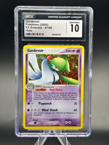 Gardevoir graded CGC 10 for sale on eBay