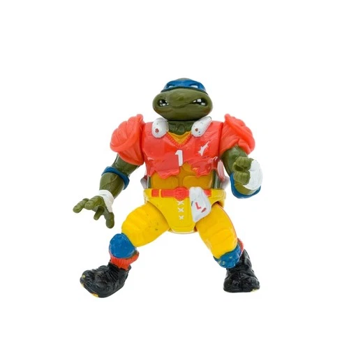 TMNT (1991) TD Tossin Leo - Teenage Mutant Ninja Turtles - Vintage Action Figure
