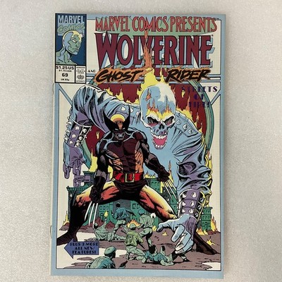 Marvel Comics Presents Wolverine Ghost Rider #69 1991 Streets of Fire Crossover