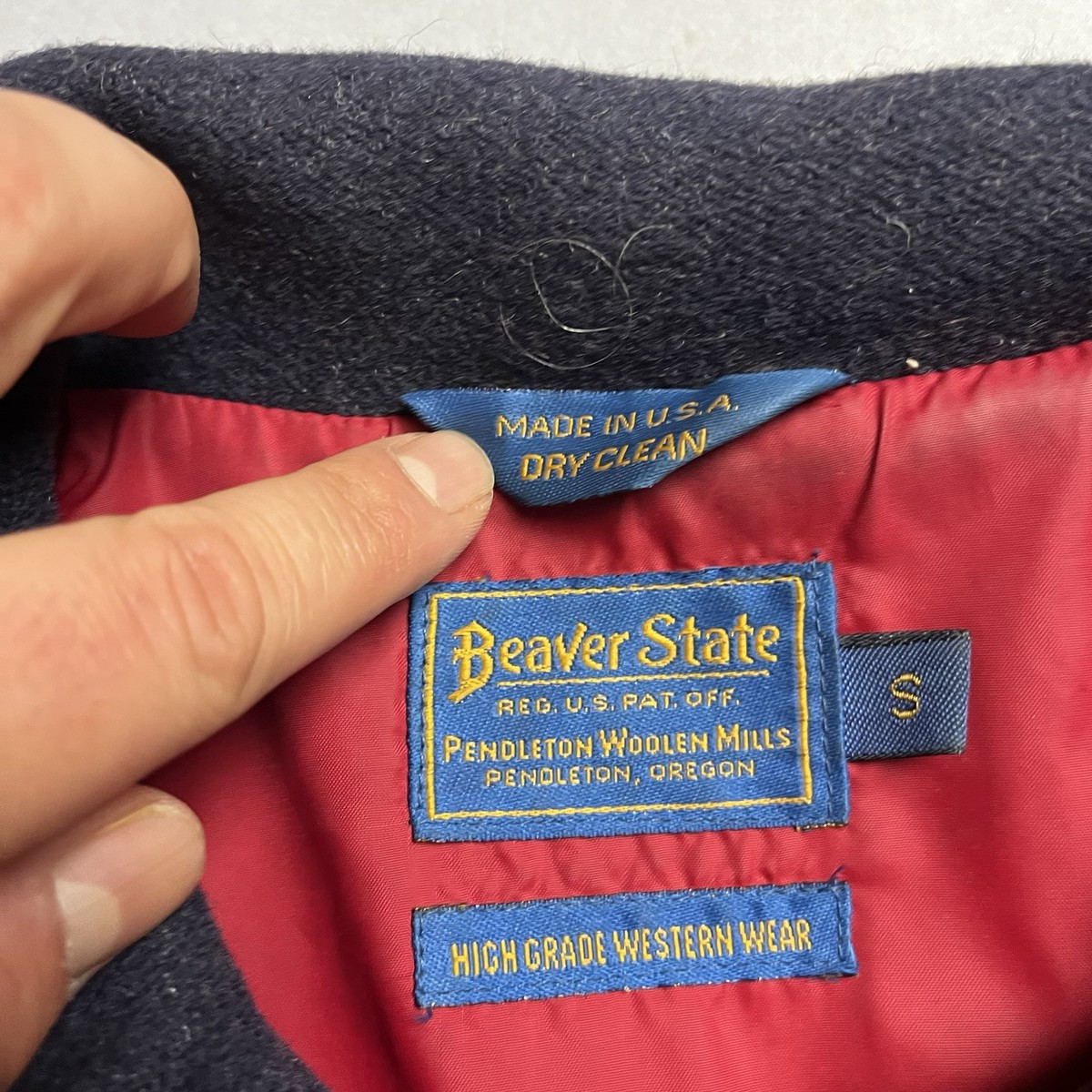 Vintage Pendleton Beaver State Aztec Chief Joseph Wool Pattern