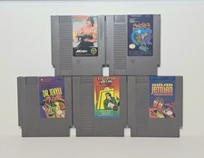 NES Games Lot of 5 - Nintendo Entertainment System - Tested and Working