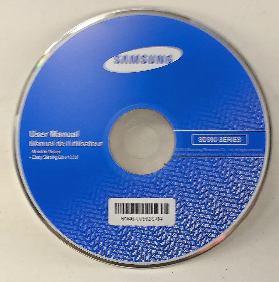Samsung SD300 Series User Manual Monitor Driver Disc Preowned  Disc only - Image 2 of 3