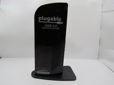 Plugable USB 3.0 Universal Laptop Docking Station UD-3900 -  No Adapter 