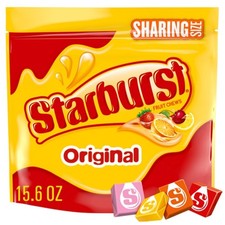STARBURST Originals Chewy Candy, Sharing Size, Individually Wrapped Fruit Chews
