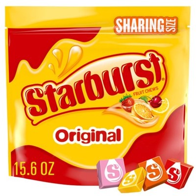 STARBURST Originals Chewy Candy, Sharing Size, Individually Wrapped Fruit Chews