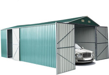 Box Casetta Casette Rimessa Ripostiglio Garage Auto Giardino Zincata Verde Misur