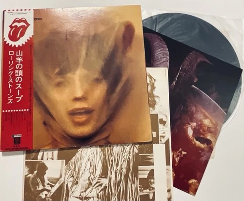1973 Japanese First Issue ROLLING STONES GOATS HEAD SOUP VINYL LP OBI/inserts EX