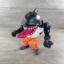 Vintage 1995 Street Sharks Moby Lick Action Figure Street Wise Design Rare