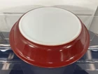 Vintage Pyrex 209 Burgundy 8 1/2" Pie Plate Dish