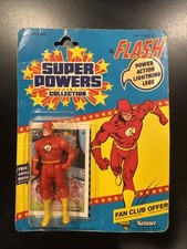 Product Image: Kenner DC Super Powers The Flash Action Figure 1984 On Card Vintage