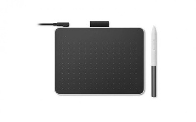 Wacom CTC4110WLW2B One S Graphic Tablet Black White 152 x 95mm USB ~E~