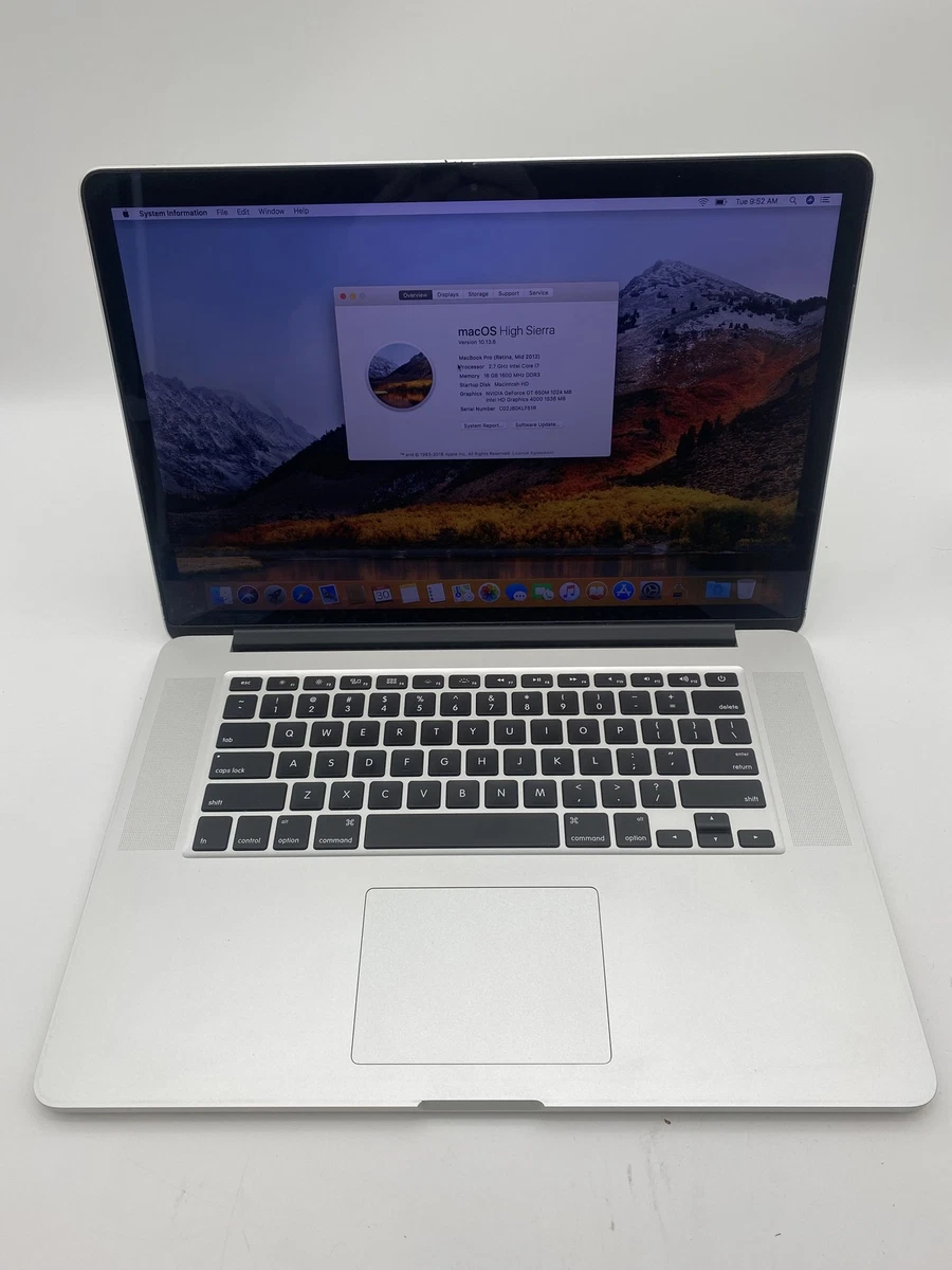 2012 Apple MacBook Pro Laptops for sale | eBay