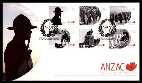 Mayfairstamps New Zealand FDC 2010 ANZAC First Day Cover aax_29159