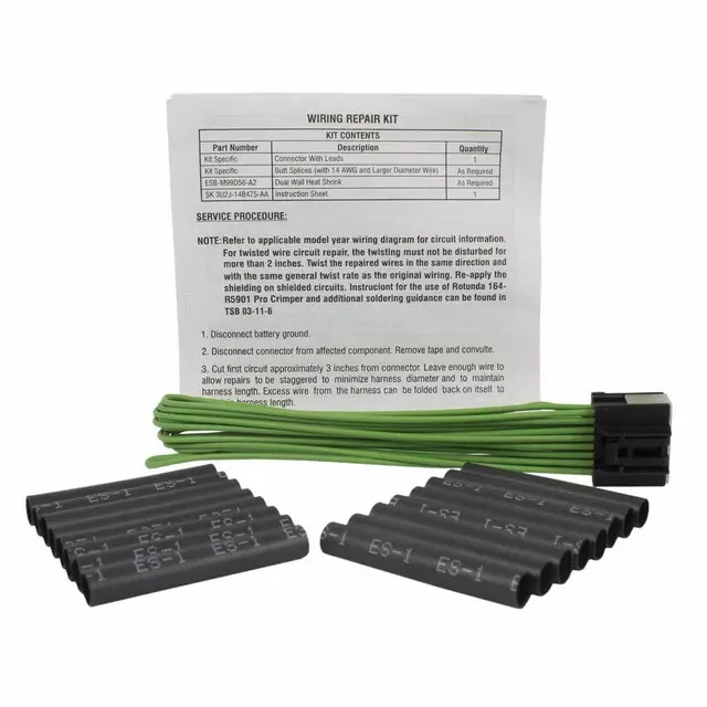 Внутреннее зеркало заднего вида Ford Lincoln Mercury с проволокой в сборе - Изображение 2 из 4