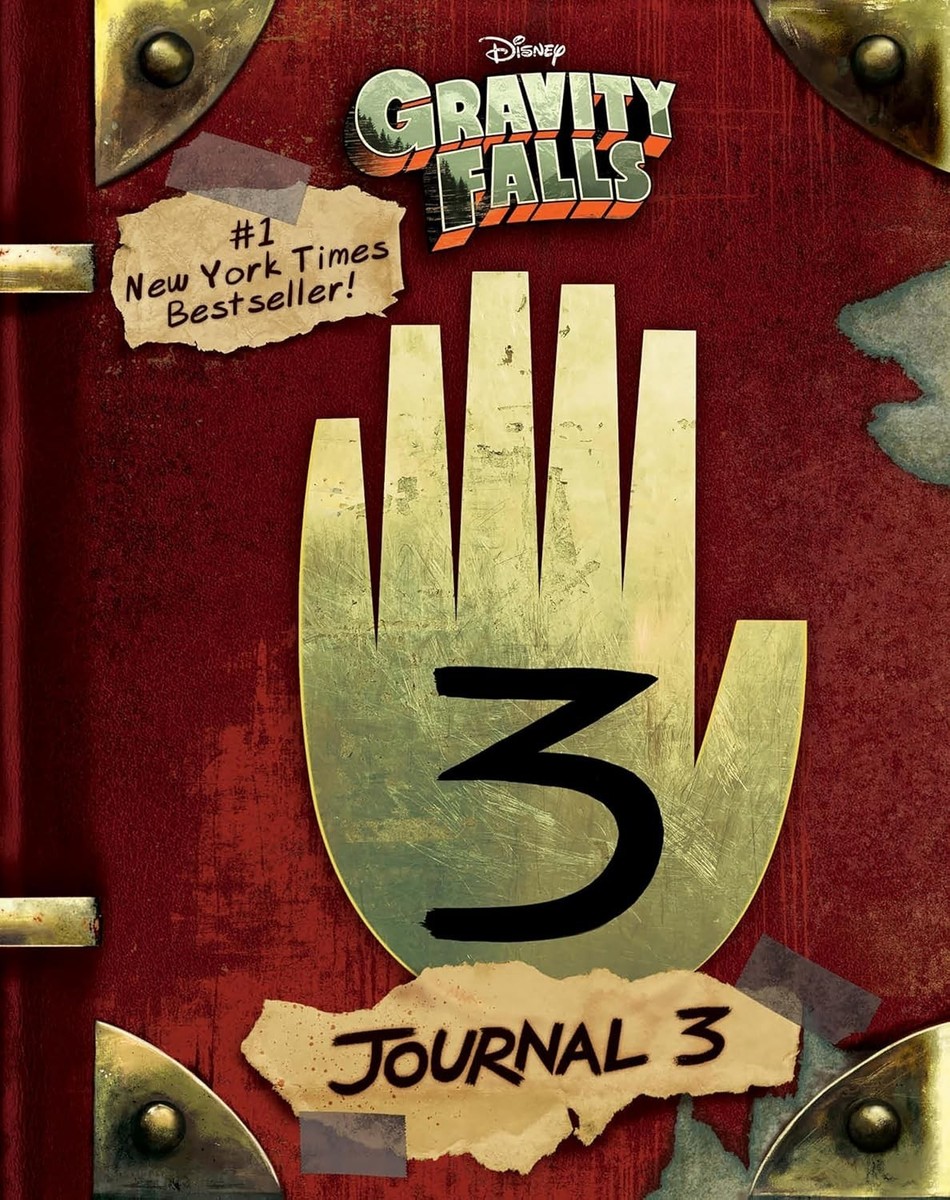Gravity Falls Journal 3 洋書 Gravity Falls: Journal 3 – Hardcover Mystery Book by Alex Hirsch