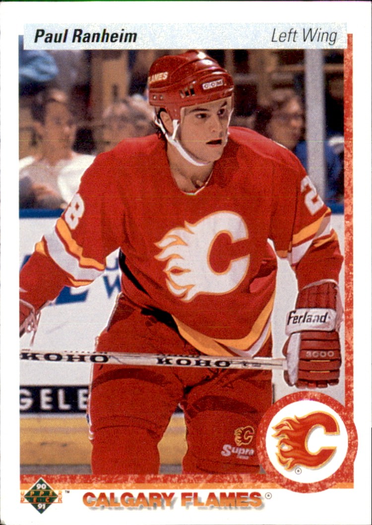 1990-91 Upper Deck #104b Paul Ranheim