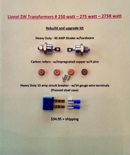 Lionel ZW-ZW (R) - KW Transformer Restoration Kit