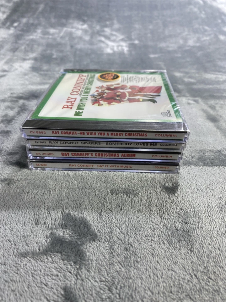 Ray Conniff CD Lot of 4 Somebody Loves Me Say it with Music Christmas SEALED NEW Foto 4 de 4