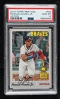 2019 Heritage High Number SP (Action Variation) Ronald Acuna Jr PSA 10 GEM MT