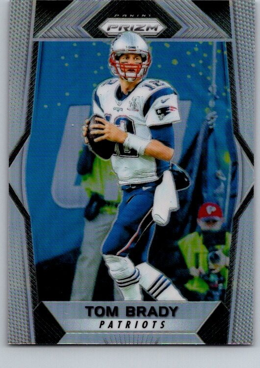 2017 Panini Prizm Tom Brady Silver Prizm New England Patriots #33