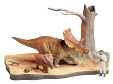 Tamiya 60101 Chasmosaurus Dinosaur Diorama Set Plastic Model Kit