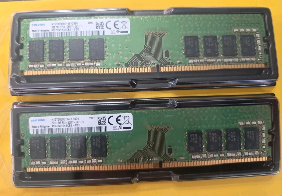 8 GB Capacity per Module DDR4 SDRAM Network Server Memory (RAM