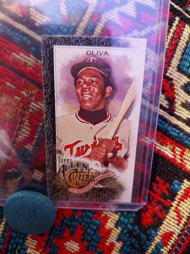 2022 Topps Allen & Ginter Base #165 Tony Oliva - Minnesota Twins- MINI CARD