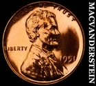 1951 Lincoln Wheat Cent- Choice Gem Proof Luster No Reserve #J159