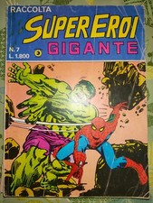 RACCOLTA SUPEREROI GIGANTE n. 7 ed. Corno 1984