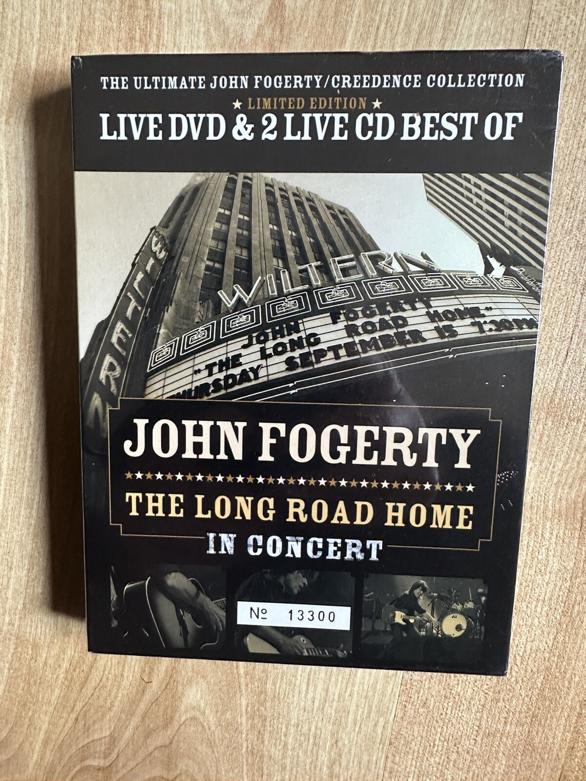 John Fogerty - The Long Road Home Ltd Numbered Live DVD & 2 CD Sealed
