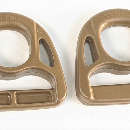 (5 Pack)D-Ring 1" Inch(25mm)"Beastie Dee" Heavy-Duty Nylon for Webbing/Hook -USA - Picture 8 of 12