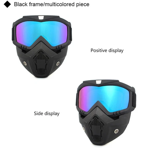 Skull Tactical Mask Paintball Airsoft Full Face Protective Vented Helmet Goggles - Picture 23 of 31