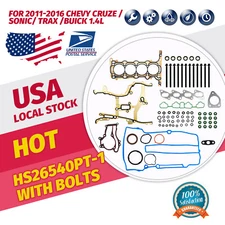 HS26540PT-1 Fit For Buick Chevy Turbo Engine Cylinder Head Gasket Set w/Bolts