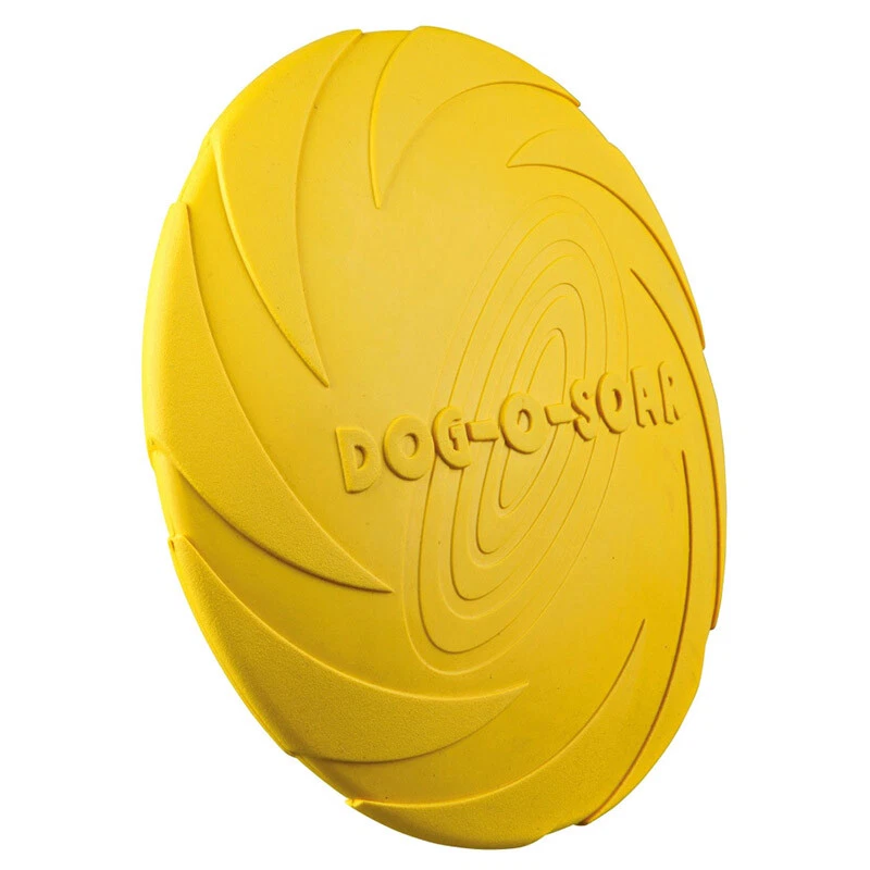 Trixie Dog Disc Naturgummi ø 15 -24cm Frisbee -Scheibe schwimmend Flying Fun - Bild 4 von 4