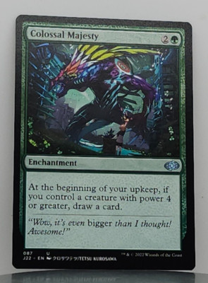 Colossal Majesty - Jumpstart 2022 - J22 - 87 - MTG | eBay